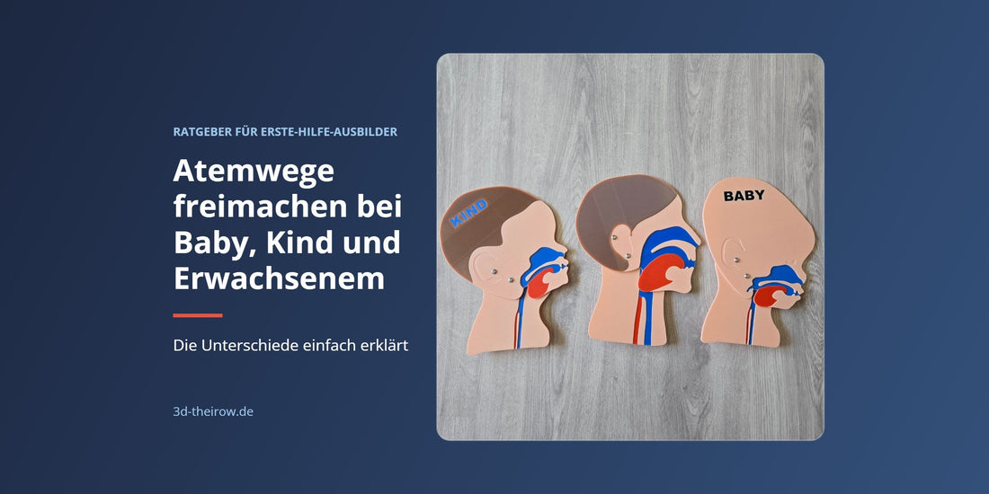 Atemwege freimachen bei Baby, Kind und Erwachsenem – Kopfschnittmodelle