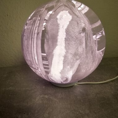 Wunschlampe Rund